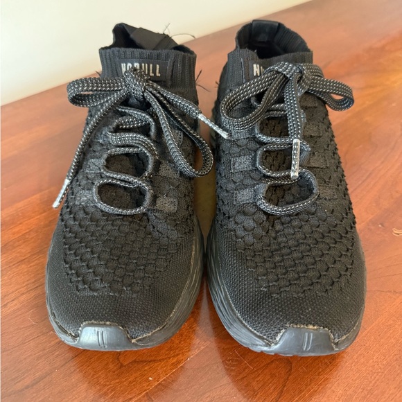 NOBULL Knit Runner Sneakers Black | Sock Style Trainer | Women’s Size W10/M8.5 - Picture 4 of 10